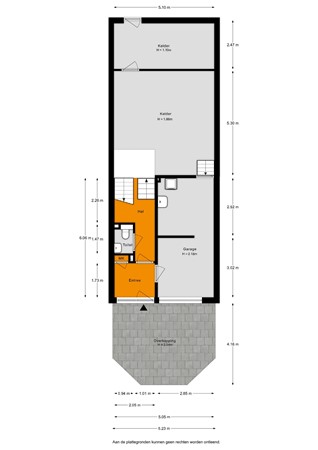 Floorplan - Graaf Willem II Laan 35, 2355 BG Hoogmade